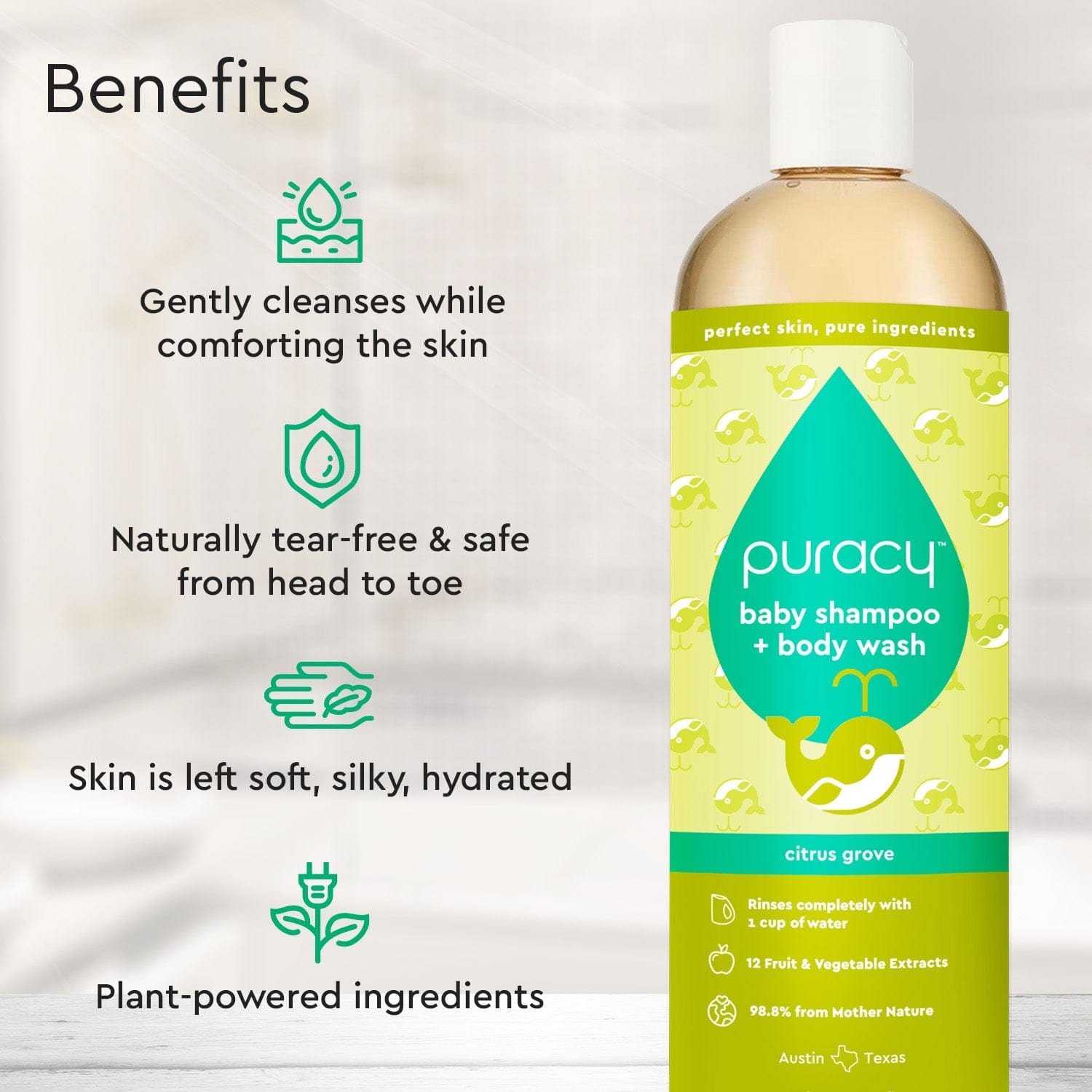 Baby Shampoo & Body Wash (Tear-Free) (8TSF)