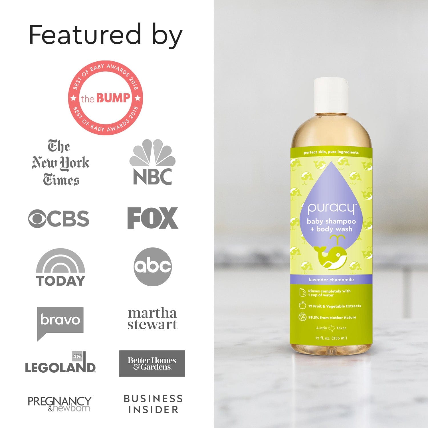 Baby Shampoo & Body Wash (Tear-Free) (8TSF)