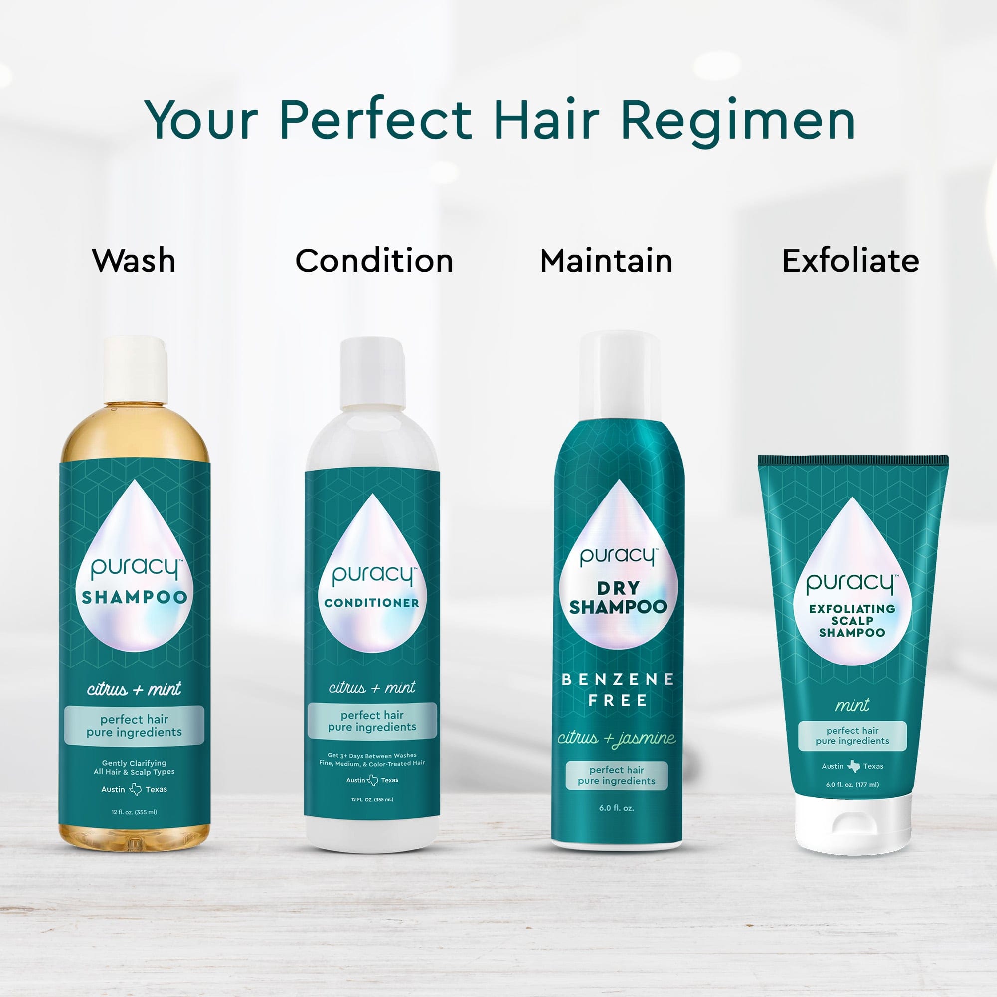 Dry Shampoo (Benzene & Silicone-Free, Color-Safe) (GCX4)
