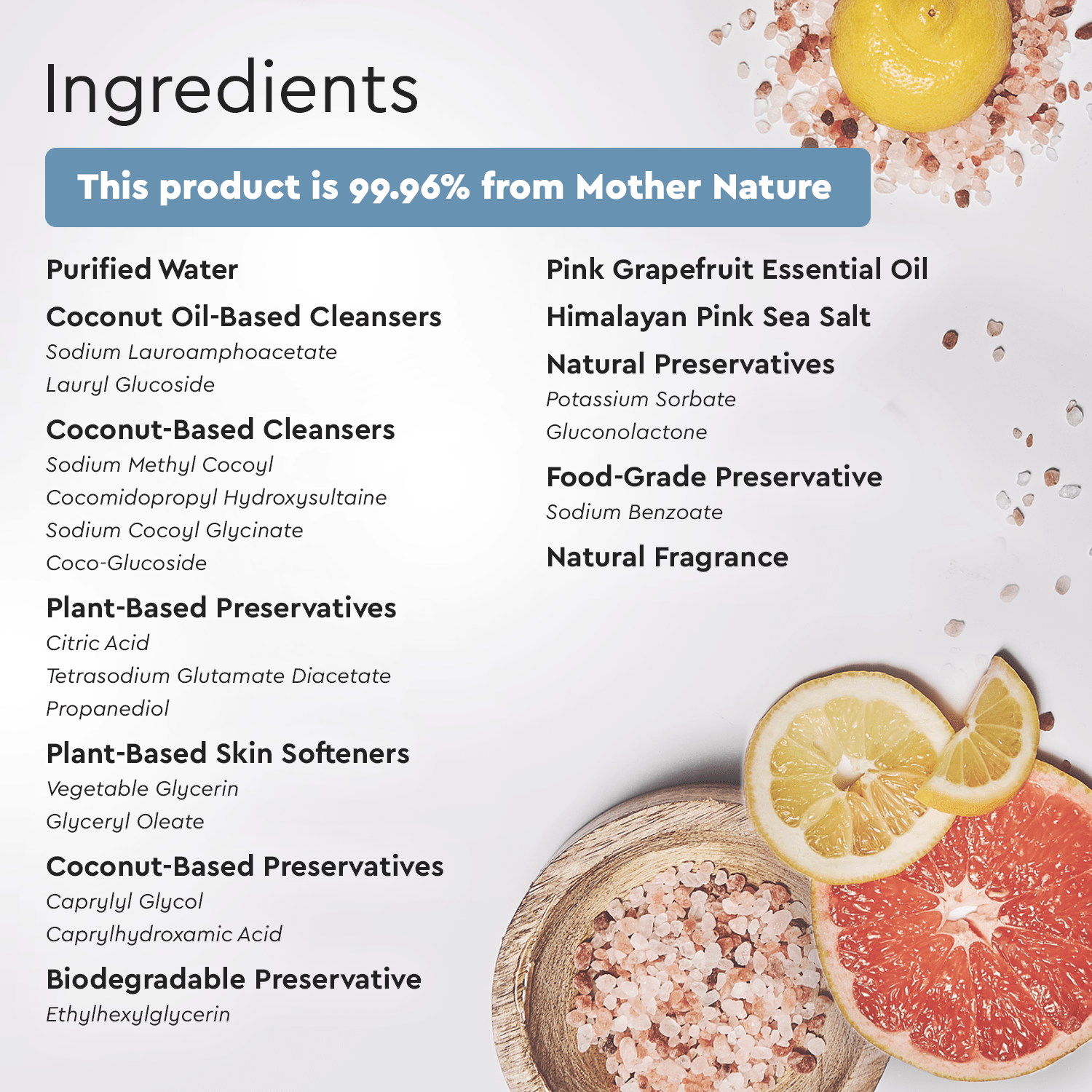 Body Wash (Acidified, PH Balanced) (7C99)